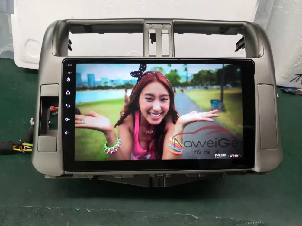 NaweiGe 9 дюймов Android автомобильный dvd для Toyota Prado FJ150 2010-2013 автомобильный dvd gps навигация стерео головное устройство центральный мультимедийный аудио