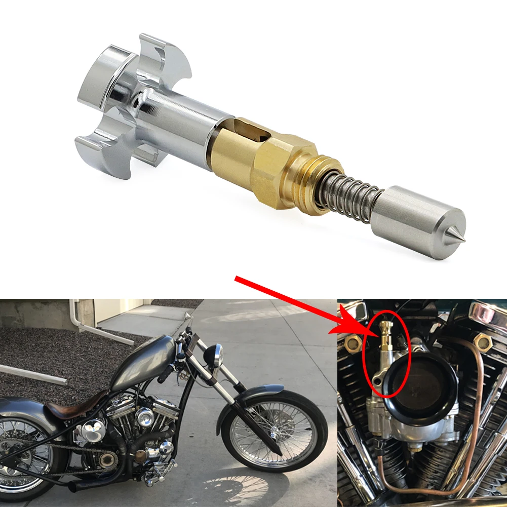 Ручка Дроссельной заслонки регулировка для карбюратора S &amp Super E и G B Harley-Davidson Dyna