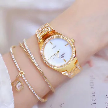 

Watch For Women 2020 New Fashion Hot Sale Women For Watches Jam Tangan Wanita Ladies For Clock Women's Watch Full Of Diamonds
