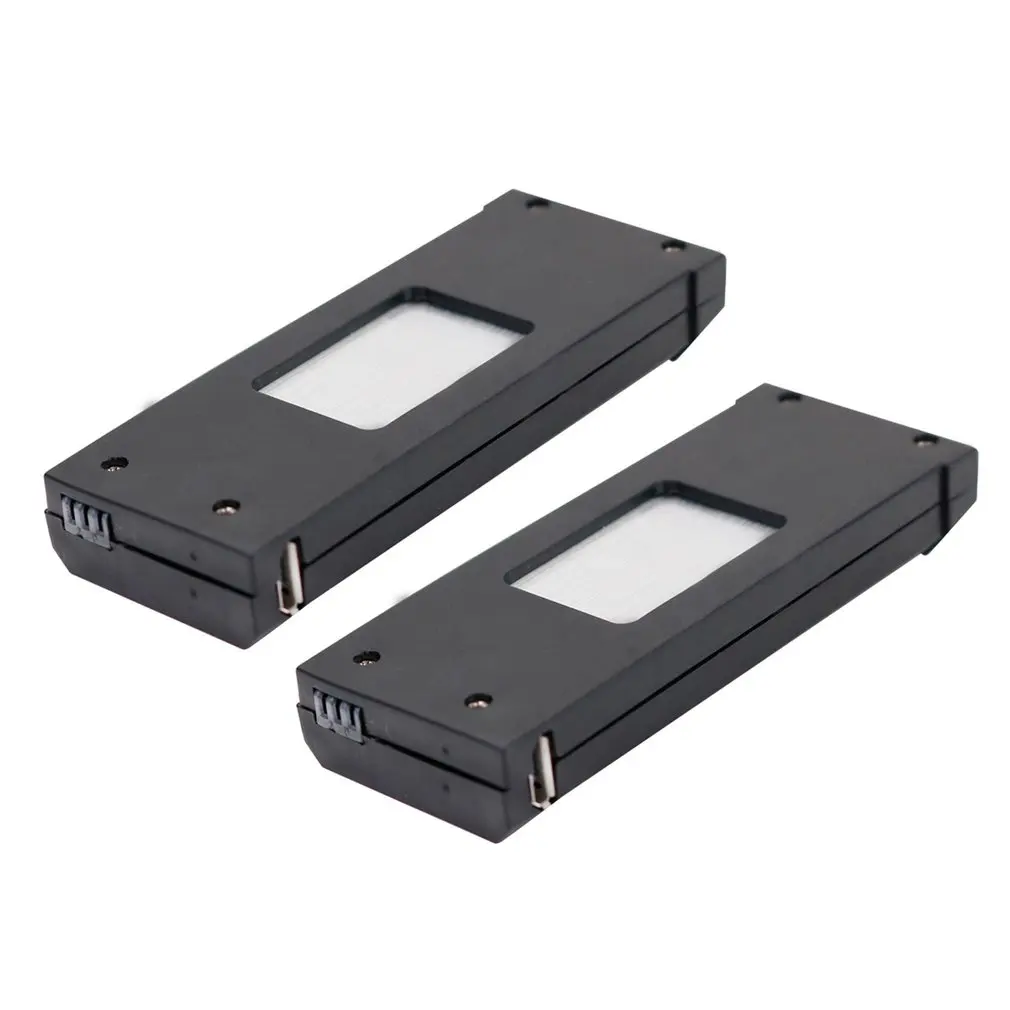 

2 Pcs 3.7V 900mAh Rechargeable Replacement Drone Battery for XS809,S25,Q39RC Quadcopter Aircraft Replacement Parts