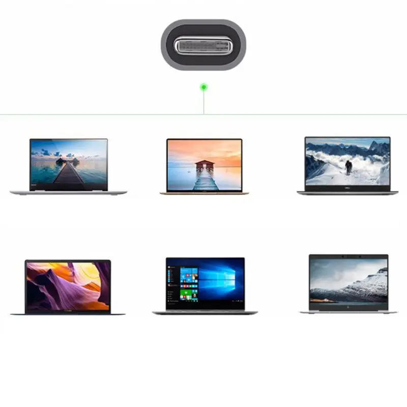 9 в 1 USB C концентратор ключ с Ethernet Тип C концентратор SD/TF кард-ридер HDMI для MacBook Air Pro и других типов C ноутбуков