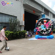 Экспресс-3X3 м надувной футбольный мяч съемки игры для детей и взрослых использования или карнавала для праздника/на открытом воздухе Футбол Дротика доска игрушки