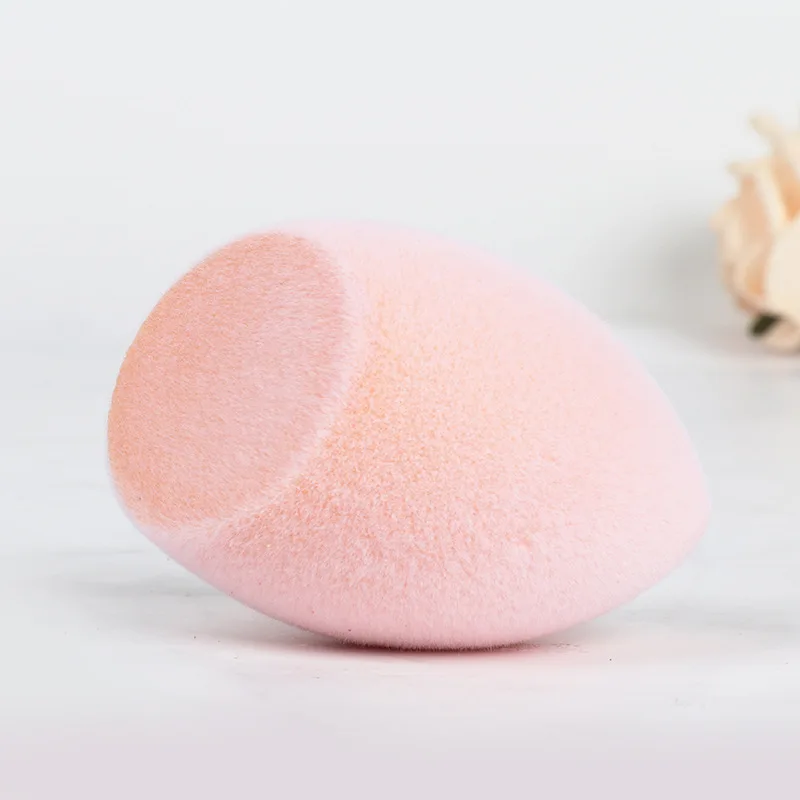 Кубинско-американский нелатексный Флокированный водный порошок из драже Puff pao shui da Влажная и сухая двойного назначения ультратонкая волоконная сетка Красная Косметика E