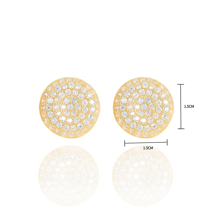 28 различных стилей индийские свадебные Роскошные ювелирные изделия геометрические AAA циркония кристалл серьги-кольца для женщин уникальные золотые серьги
