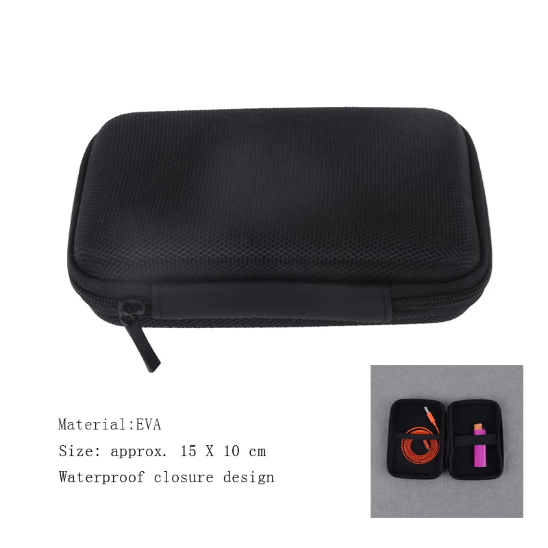 2.5 no pattern black 2," 3,5" Сумка для жесткого диска Внешний USB жесткий диск переноска Usb кабель чехол сумка для наушников для ПК ноутбук жесткий диск чехол - Цвет: 2.5 no pattern black