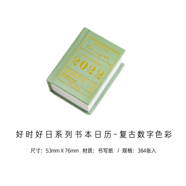 Uw Calendar 2022 23 Yoofun Vintage 384Sheets Calendar 2022 Ins Aesthetic Retro Material Book  Background Paper For Scrapooking Collage Junk|Calendar| - Aliexpress