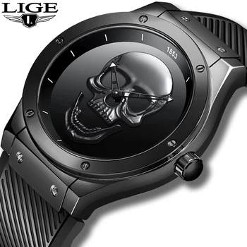 

2019 LIGE New Mens Watches Top Brand Luxury Men Fashion Business Quartz Clock Man Waterproof Sport Chronograph Relogio Masculino