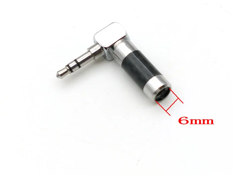 10 шт. 1/8 &quot3 5 мм стерео аудио разъем для пайки музыкального плеера|plug 5mm|plug 1/8brass plug |