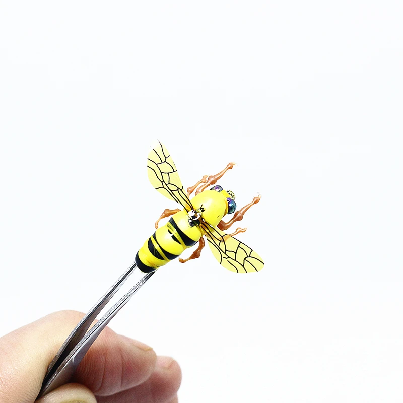 Королевский Сисси 20 шт пакет Реалистичная Пчела Резиновые ножки DIY Нахлыстом Приманки муха связывая материалы наземная приманка насекомое