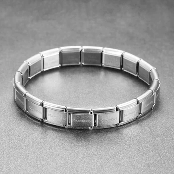 

Viking Bracelet Elastic Stainless Steel Bracelet Ladies Men's Charming Steel Bracelet 9 Mm Wide, 175 Mm Long, Weighs 15 Grams