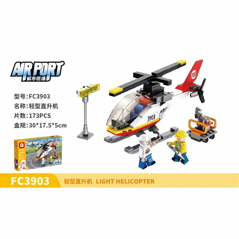 

Party Orange Children Adult Applicable Light Helicopter Airplane Propeller Airplane Small Particles Building Blocks Model Toy Co