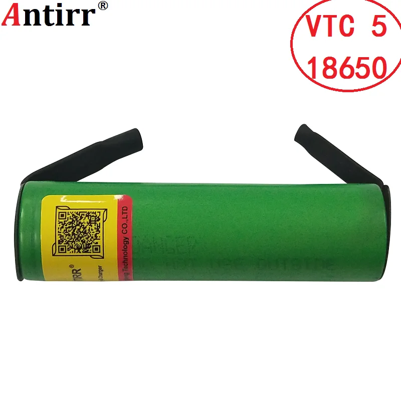 Оригинальный аккумулятор VTC5 3 6 В 18650 2600 мАч 30 А для Sony электронная сигарета 2020 |