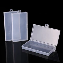 

Plastic Mini Storage Box Makeup Organizer Clear Rectangle Diamond Painting Plastic Box Cosmetics Storage Box Desktop Organizer