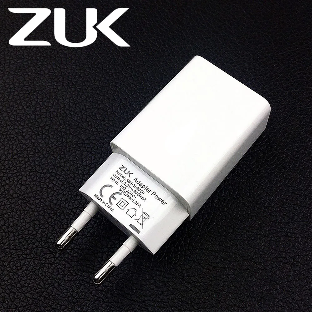5V2A Зарядное устройство для lenovo zuk z2,, 5 В/2 А, EU, настенный адаптер питания, usb для zuk z2 PRO Z1 edge Plus, смартфон - Тип штекера: 5V2A