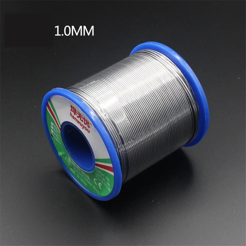 solder paste for electronics 60/40 Solder Wire Rosin Core Tin Solder Wire Soldering Welding Flux 1.5-2.0% Iron Wire Reel 50g1.0mm aluminium filler rod