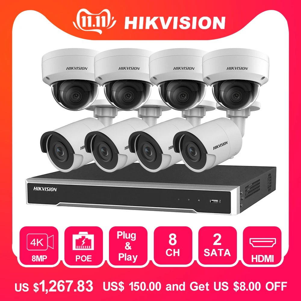 hikvision 8ch cctv kit