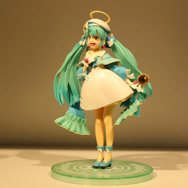 

Anime Miku Hatsune Miku New Winter Hatsune East Service Len Model Garage Kit Decoration