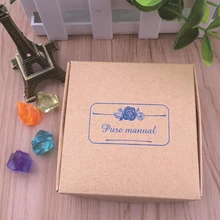 Матовая ламинированная крафт-бумага Роскошная Подарочная коробка для мыльницы дорожная бумажная коробка для туалета- PX1044