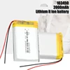 103450 3.7V 2000MAH lipo polymer lithium rechargeable battery for MP3 GPS navigator DVD recorder headset e-book camera