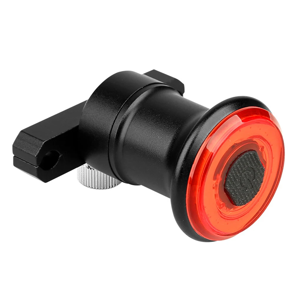 Светодиодный фонарь для велосипеда спортивный водонепроницаемый алюминиевый сплав велосипедный задний фонарь стоп-сигнал индукция Велоспорт Вождение USB Перезаряжаемый ночной