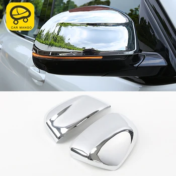 

CARMANGO for 2018 BMW X3 G01 X4 G02 Car Styling Side Rearview Mirror Cover Protector Trim Frame Sticker Exterior Accessories