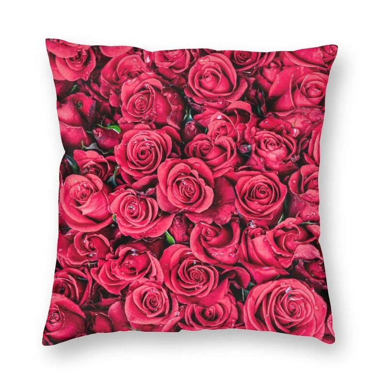 45x45cm Floral Cushion Cover with Patterns Throw Pillow Case Sofa Case Decor