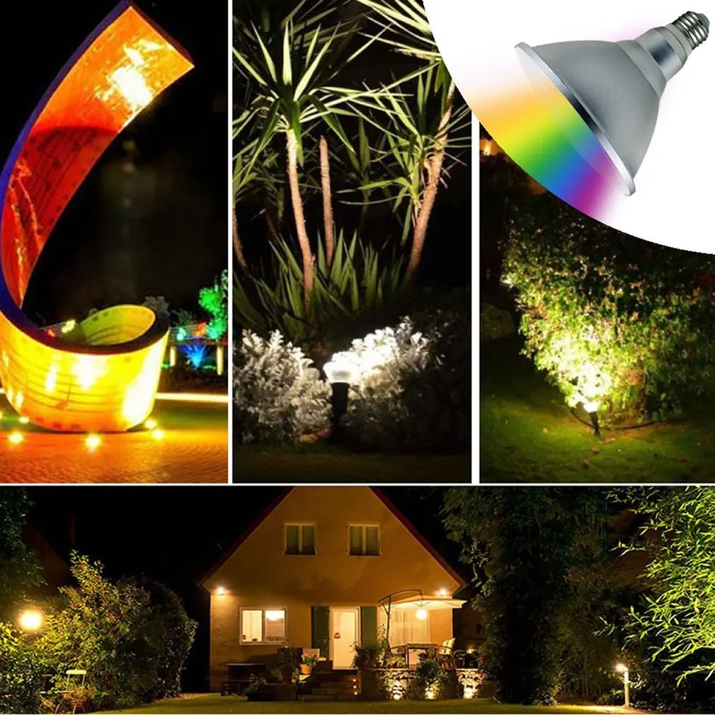 20W LED RGB Par38 LED Spot RGB High Brightness Color Changing Lampada LED Bombillas LED lighting Flood Lamp Remote Control