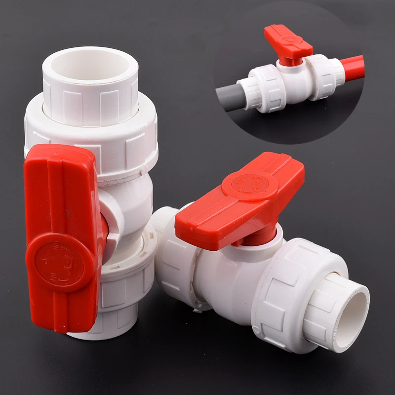 BALL Stop Tap Valve 20mm 25mm 32mm In-Line Ball Valve Water Pipe Quick Connect Faucet 