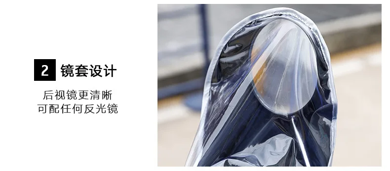 Yl Extra-large Thick Oxford Cloth Electromobile Motorcycle Raincoat Adult Single Person Outdoor Riding Electrombile Poncho