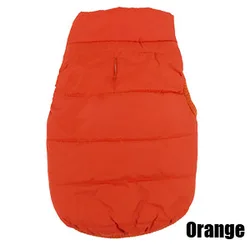 Cozy Winter Coat for Dogs - Warm and Festive Pet Apparel (Orange)