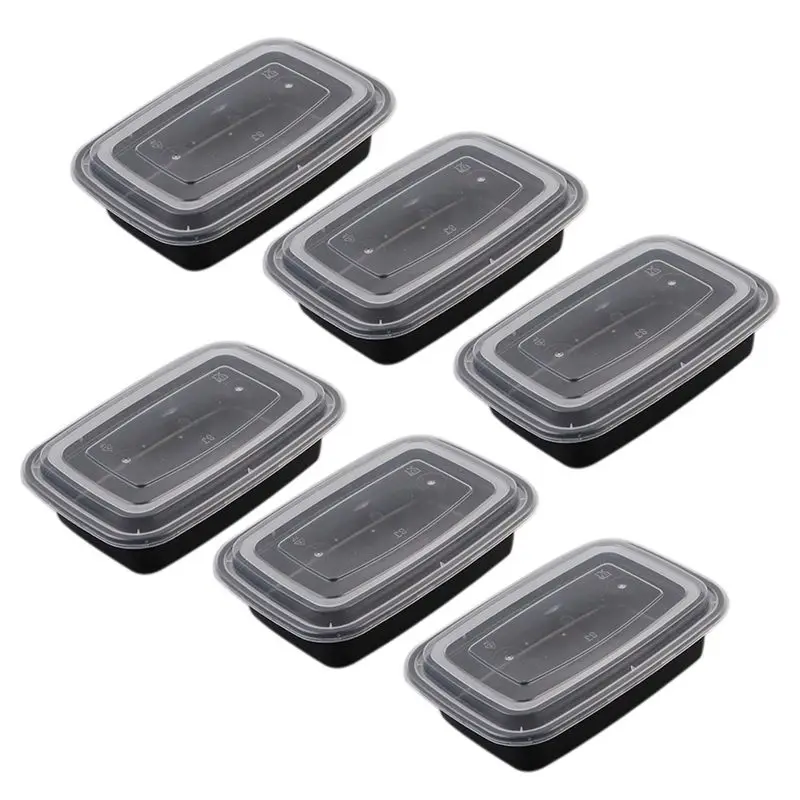 Горячие XD-25PCS контейнеры для приготовления пищи 1 отсек хранения продуктов с