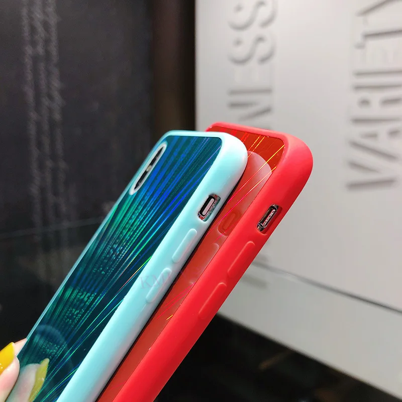 Bing Блестящий зеркальный чехол для iPhone X XS Max XR 7 6 S 8 Plus лазерный чехол с перьями павлина для iPhone 11 5,8 6,1 6,5 дюйма