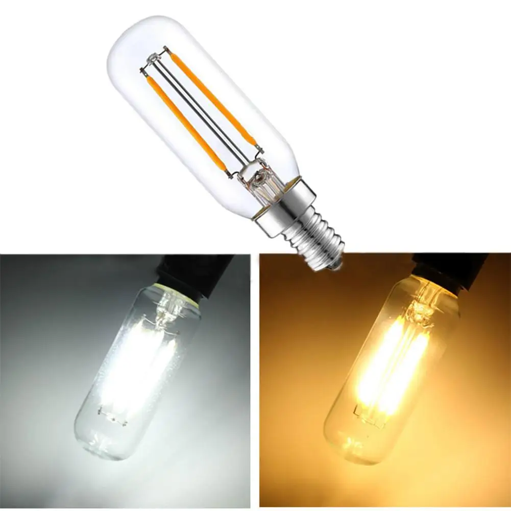 Range Hood Lamp Led 220v 3w E14 Base Life 10000h Warm & White Light Bulb Transparent Glass Non-dimmable For Kitchen Light - Led Bulbs & Tubes - AliExpress