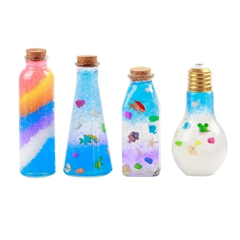 

100pcs/log Hydrogel Gel Crystal Soil Mud Kids Children Toy Water Beads Growing Up Orbiz Water Balls Wedding Home Decor Potted F