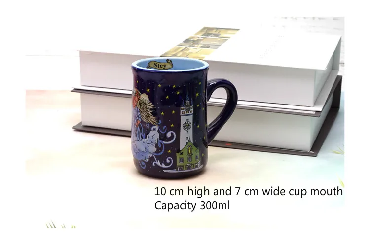 New Christmas Snowflakes, Christmas Boots, Ceramic Cup, Cartoon Cup, Penholder, Milk Coffee Cup cute mug