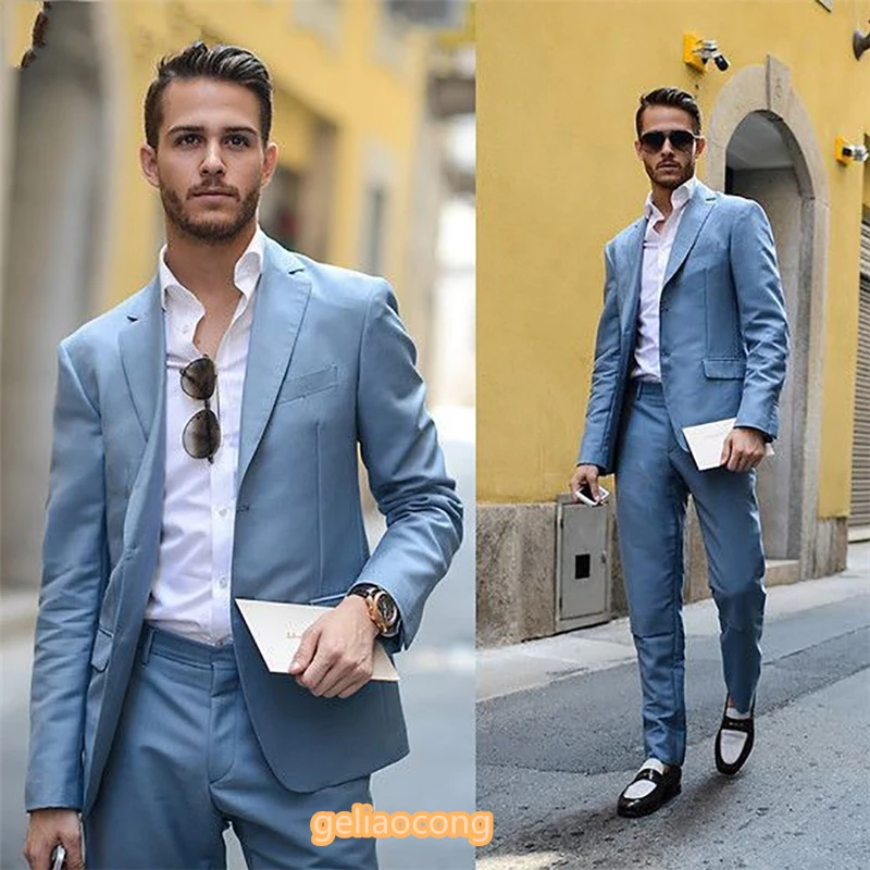 wedding party blazer groom tuxedos 