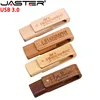 JASTER USB3.0 Customer LOGO wooden  flash drive wood pendrive 4 GB 8  16  32  64  memory stick(over 5PCS free LOGO) ► Photo 2/6