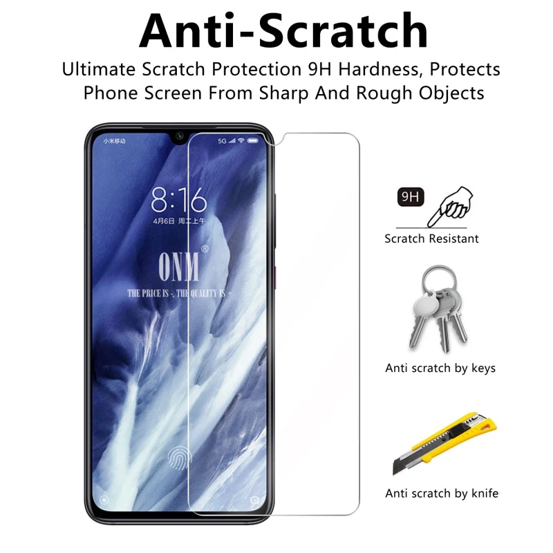 10 шт. закаленное стекло для Xiaomi mi 9 Pro/mi SE/mi Lite защита экрана 2.5D SE Защитная пленка