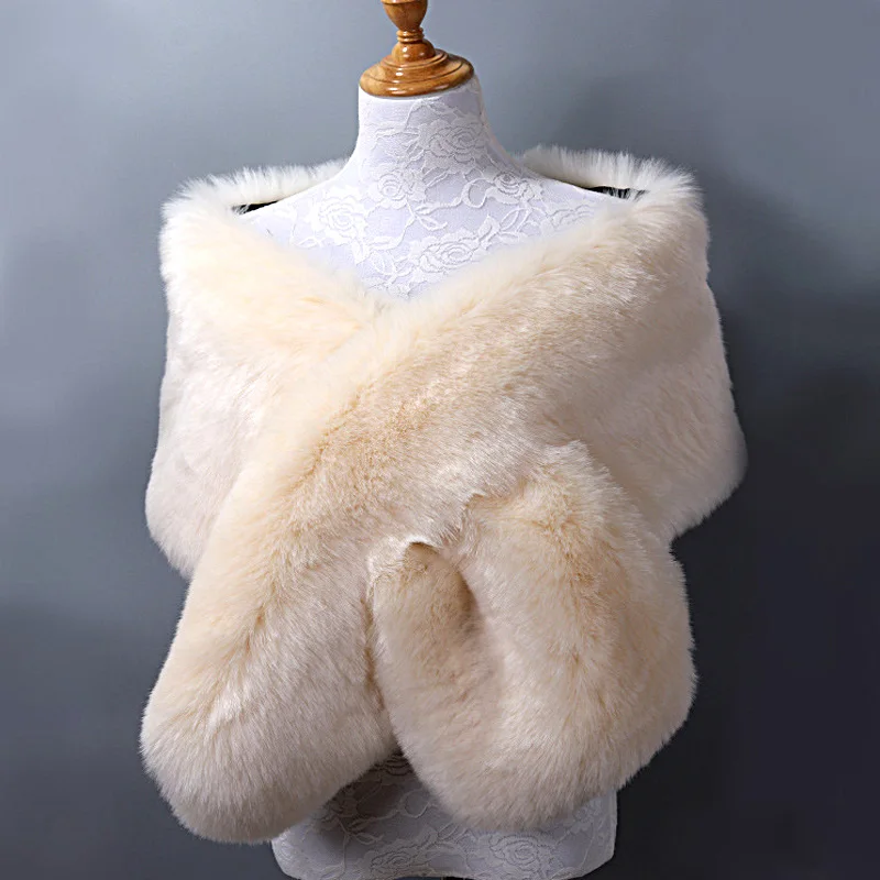 Зимнее меховое болеро из искусственного меха, женская свадебная шаль, свадебная накидка, свадебные накидки, пальто, куртка для вечеринки