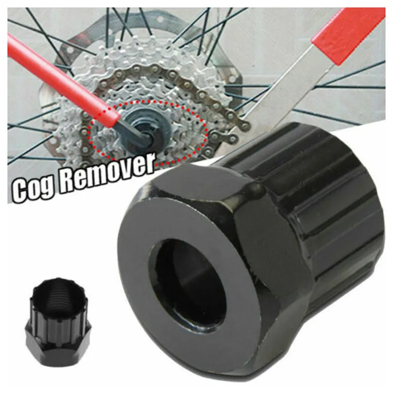 Bike Rear Cassette Cog Remover Cycle Hub Repair Tool Bicycle Freewheel Socket W 