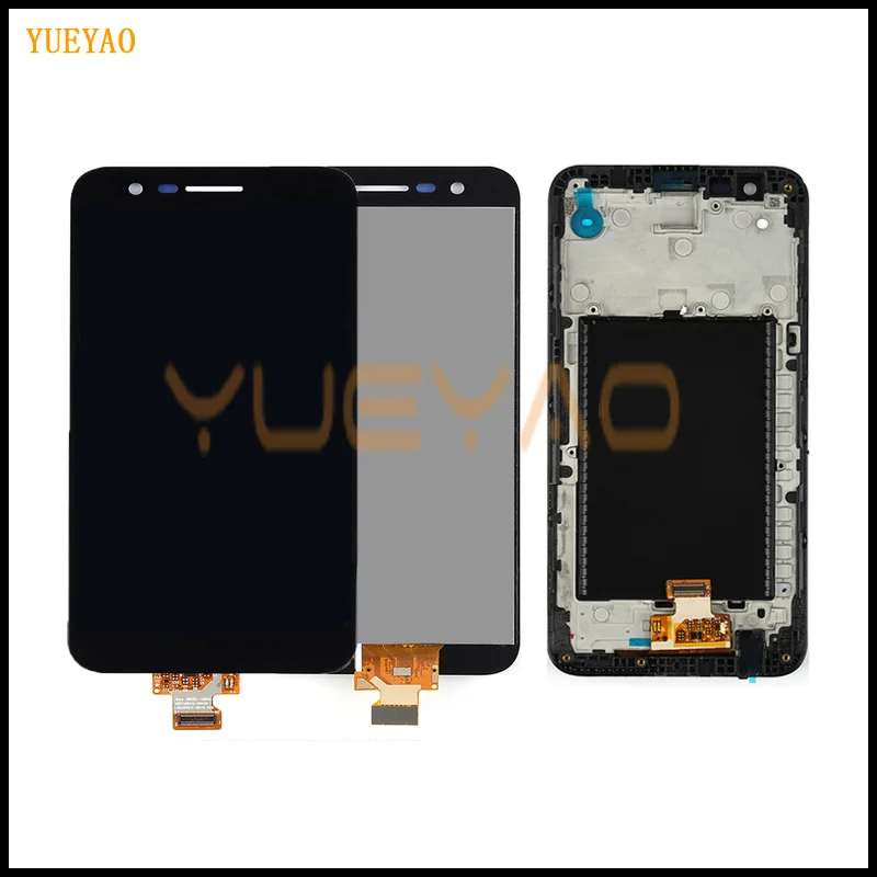 YUEYAO ЖК экран для LG K20 Plus MP260 TP260 VS501 дисплей сенсорный дигитайзер с рамкой полная