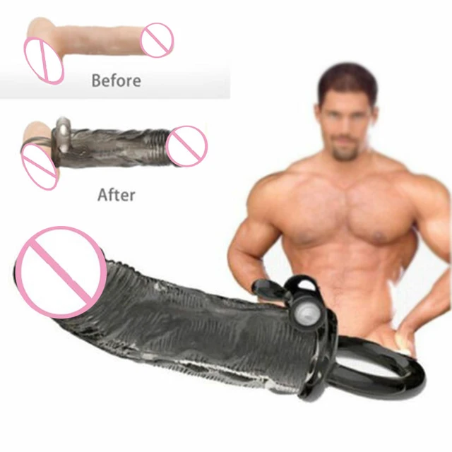 Silicone Vibrating Cock Sleeve