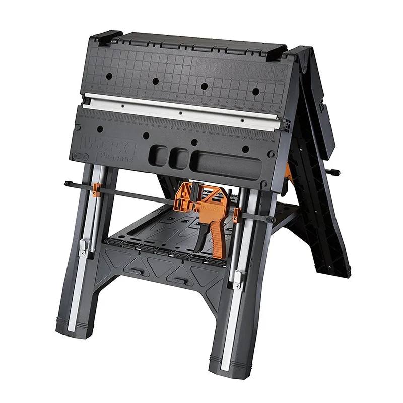 WORX WX051 многофункциональный Рабочий стол и Швабра с быстрыми зажимами