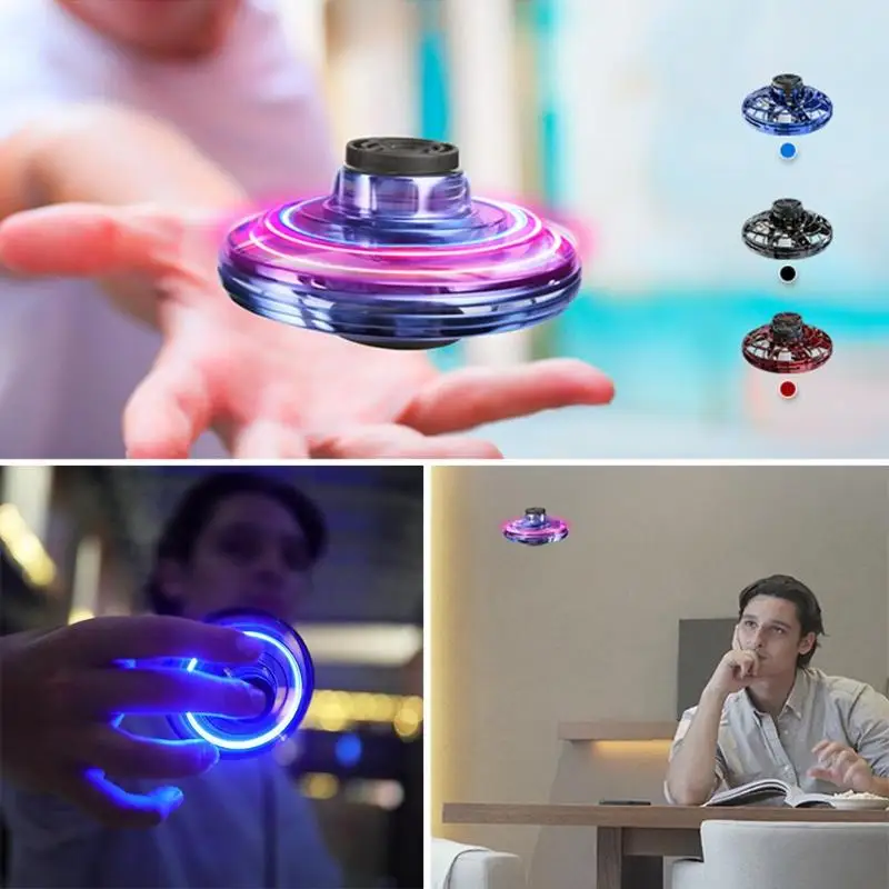 Mini Gyro ufo drone With Led Light Hand Induction Intelligent Pocket Spinner dron Model electronic rotating plane Toys for boys Mini Gyro ufo drone With Led Light Hand Induction Intelligent Pocket Spinner dron Model electronic rotating plane Toys for boys