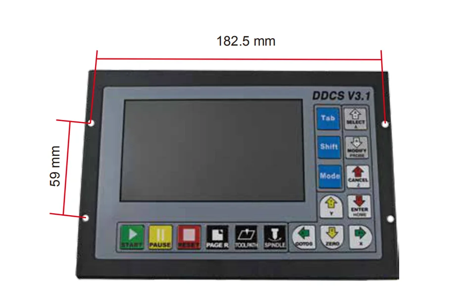 DDCSV3.1 4 оси ЧПУ usb mach3 гравировальный станок G код контроллер с рулем