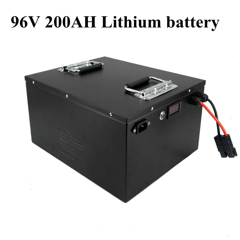 Waterproof 96v 200Ah Lithium Ion Battery Li for Excavatorvehicle RV AGV Forklift Boat Inverter + 10A Charger | Электроника