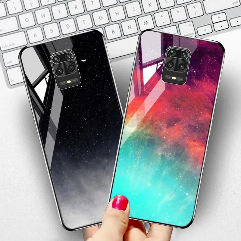 Чехол из закаленного стекла для Xiaomi Redmi Note 8 Pro 7 6 K20 7A 6A 8T 8A K30 силиконовый чехол Xiomi 9T