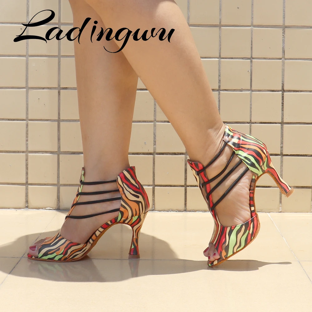 Ladies Girls Latin Dance Shoes Soft Sole Indoor
