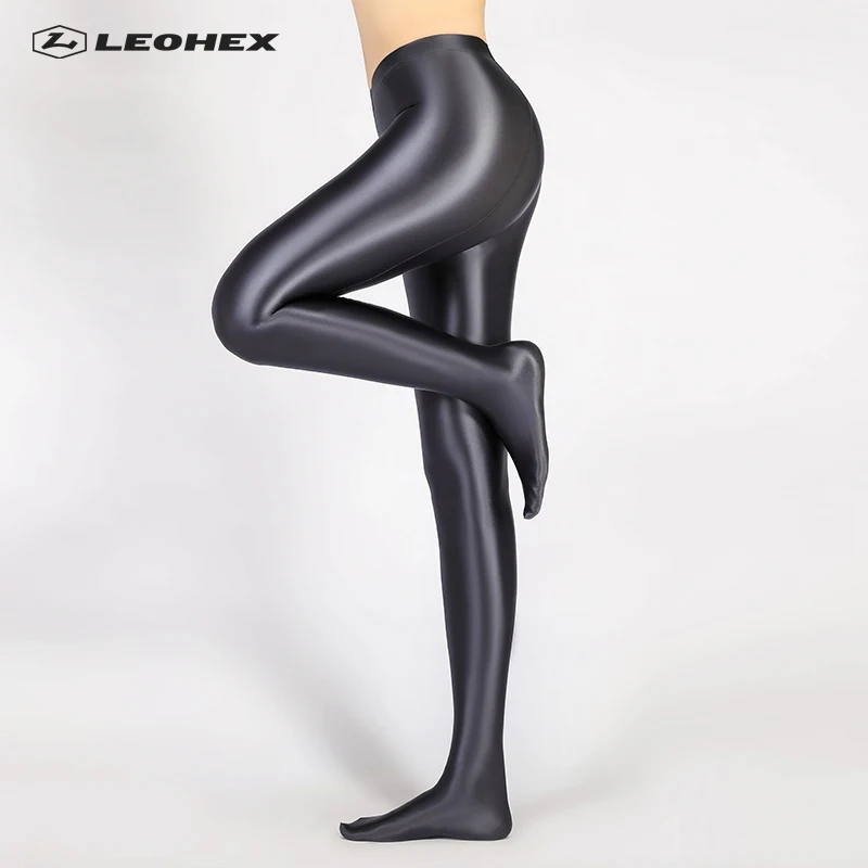 

Pantyhose Shiny high waist Tights Sexy Stockings yoga pants training women sports leggings fitness