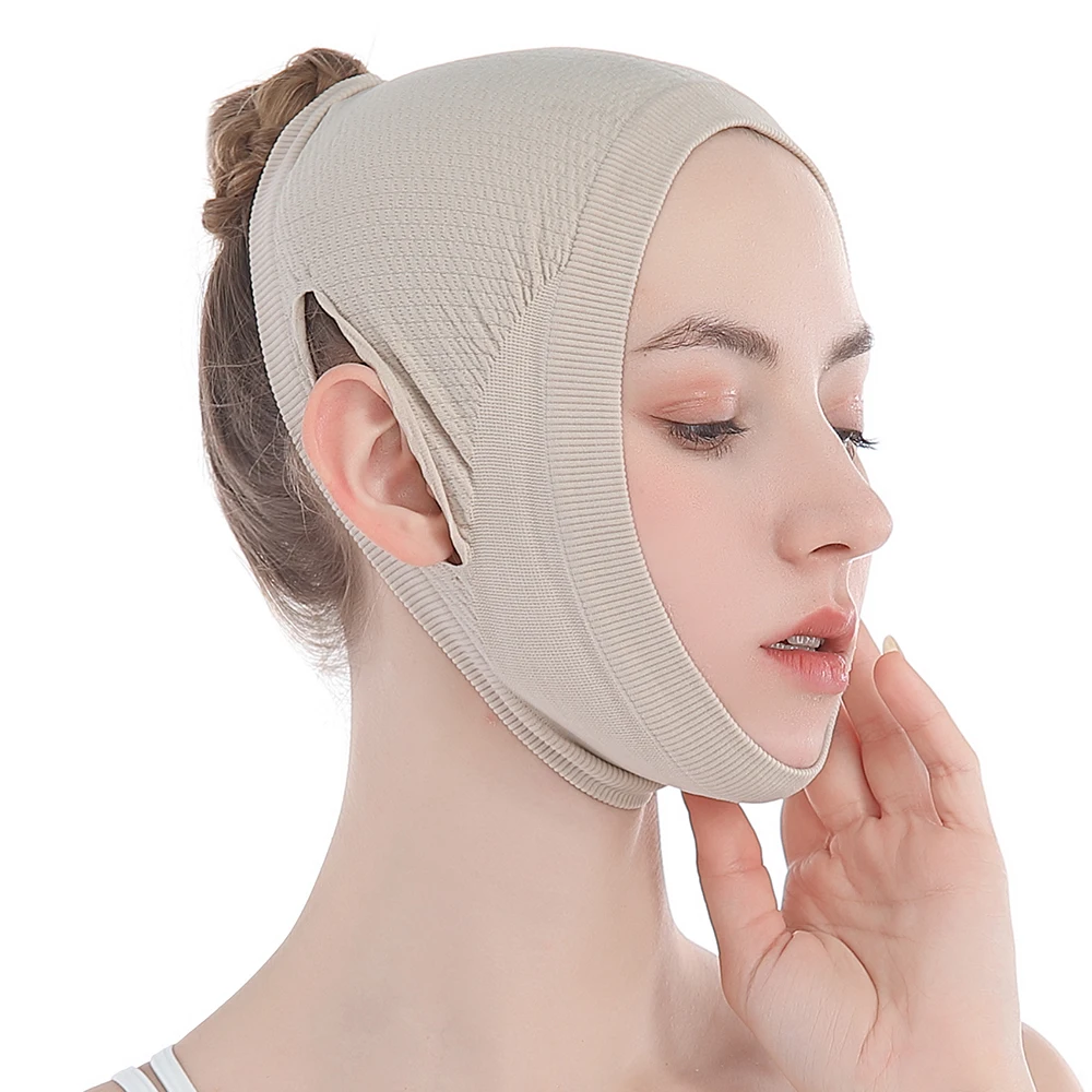 Sleeping face-lift with small v face artifact mask bandage lifting face line carving leaking ears double chin masseter female laneige lip sleeping mask 20g 4 вида